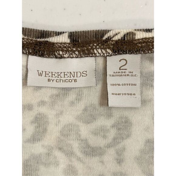 Chico’s women’s bundle lot blouse and cardigan size 2 large - Picture 8 of 13